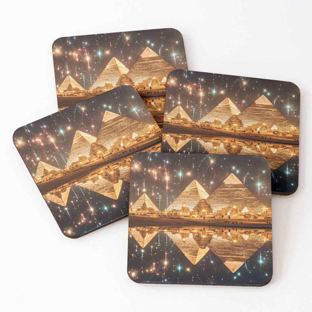 Item preview, Coasters (Set of 4) designed and sold by PyramidSchmear.