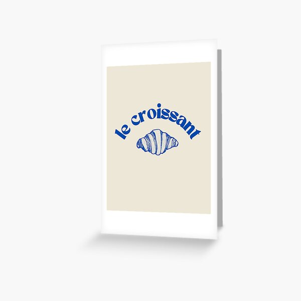 Item preview,  Le Croissant French Gift for Croissant Lover France Travel Gift designed and sold by JeSuisAgnes.