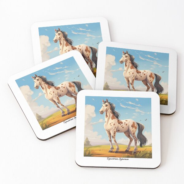 Item preview, Spotty - Cartoon Kid Horse - Appaloosa Horse designed and sold by EquestrianImperium.