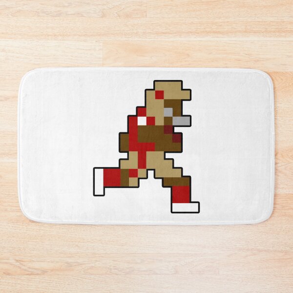 Item preview, 8-Bit San Francisco Retro Pixel Football Player designed and sold by Bo-Bros-Tees.