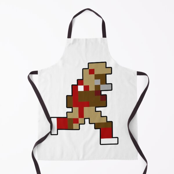 Item preview, 8-Bit San Francisco Retro Pixel Football Player designed and sold by Bo-Bros-Tees.