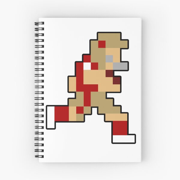 Item preview, 8-Bit San Francisco Retro Pixel Football Player designed and sold by Bo-Bros-Tees.