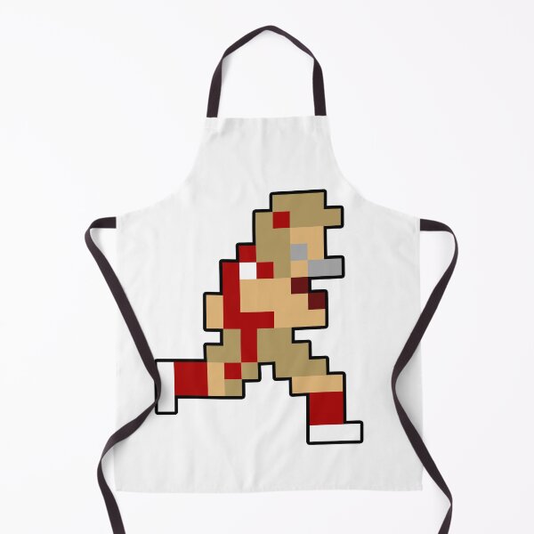 Item preview, 8-Bit San Francisco Retro Pixel Football Player designed and sold by Bo-Bros-Tees.