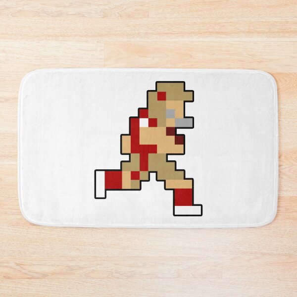 Item preview, 8-Bit San Francisco Retro Pixel Football Player designed and sold by Bo-Bros-Tees.