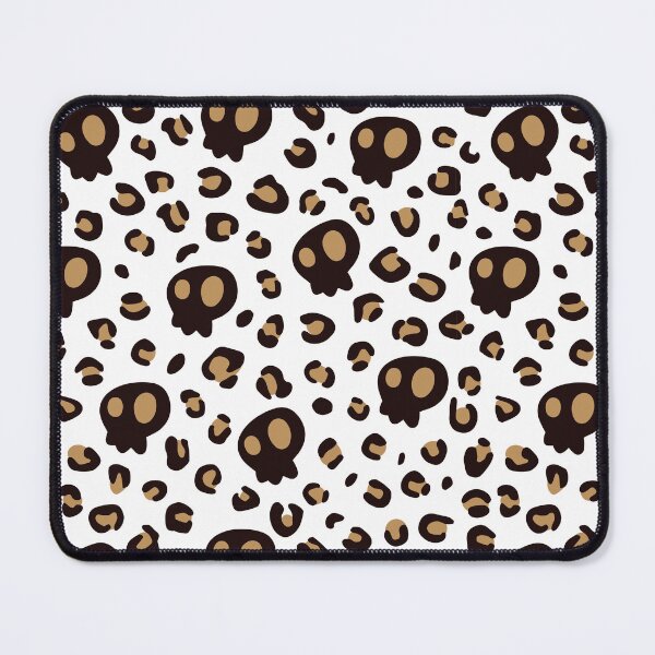 Item preview, Leopard Print Skulls designed and sold by Pink Pineapple Works.