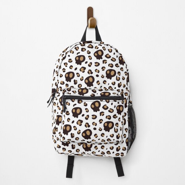Item preview, Leopard Print Skulls designed and sold by Pink Pineapple Works.