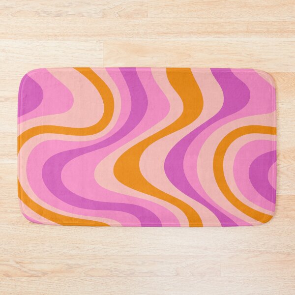 Item preview, Groovy Purple & Orange Waves  designed and sold by newburyboutique.
