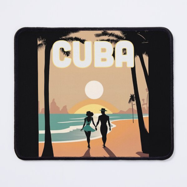 Item preview, cuba beach couple designed and sold by La Loca.