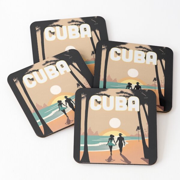 Item preview, cuba beach couple designed and sold by La Loca.