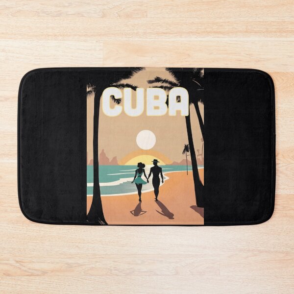 Item preview, cuba beach couple designed and sold by La Loca.
