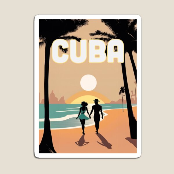 Item preview, cuba beach couple designed and sold by La Loca.