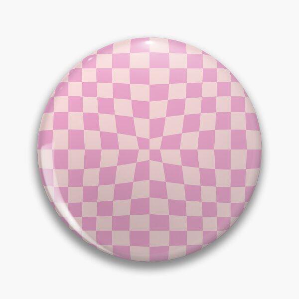 Item preview, Pastel Pink Checkered Warped Pattern designed and sold by newburyboutique.