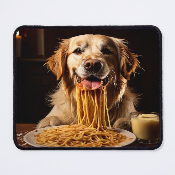 Item preview, Mon chien quand il découvre un nouveau plat ! designed and sold by Collection de trésors .