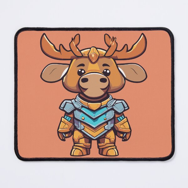 Item preview, Cute Solider Moose designed and sold by WildlifeInc.