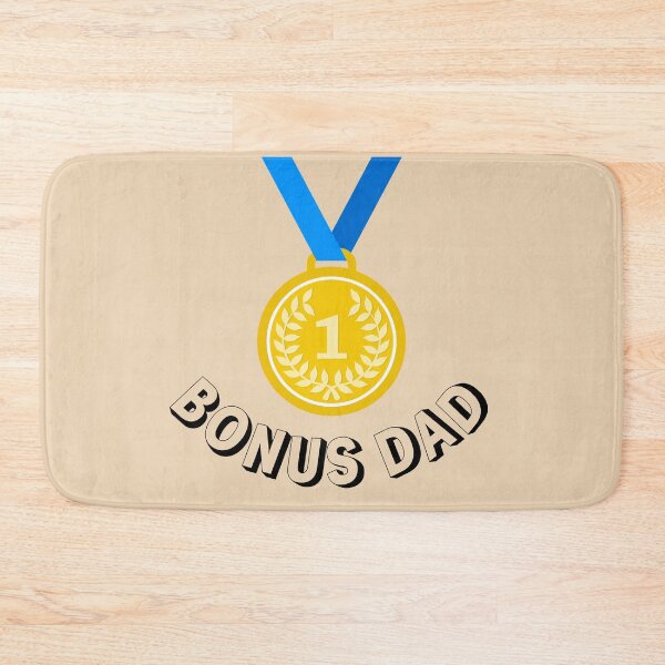 Item preview, Bonus Dad Medal Stepdad Fathers Day designed and sold by MomentumCloset.