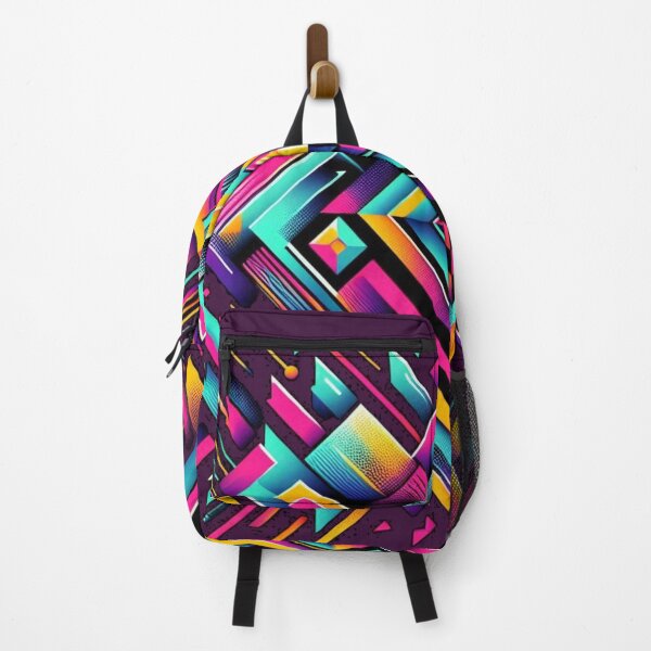 Item preview, Retro Aesthetic - Neon Geometric Extrusion designed and sold by PatrykT94.