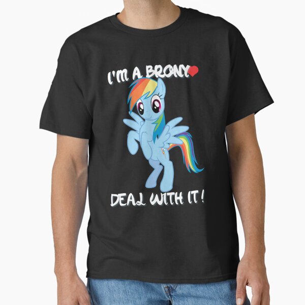 Artikel-Vorschau von Rainbow Dash Brony Essential T-Shirt, designt und verkauft von azizrharib-20.