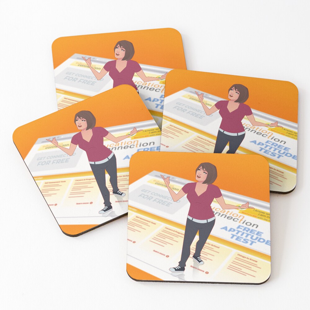 Item preview, Coasters (Set of 4) designed and sold by RikDrawsThings.