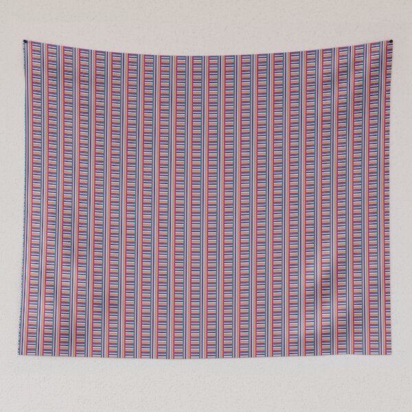 Item preview, Multicoloured Plaid with Vertical and Horizontal Stripes designed and sold by scome.