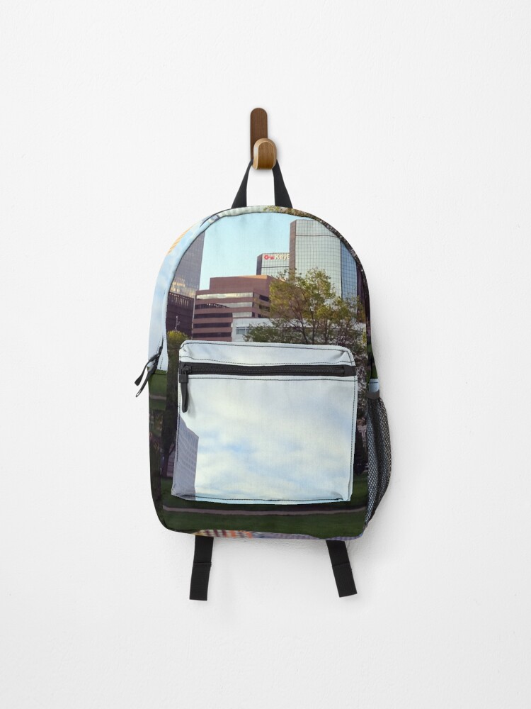 Thumbnail 1 of 3, Backpack, Denver Sunset designed and sold by Rorymacve.