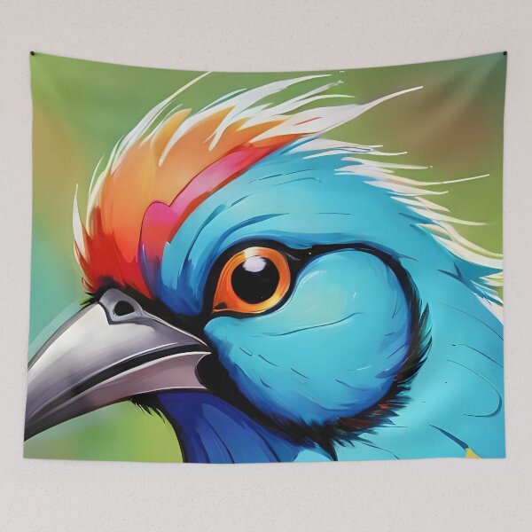 Item preview, A Whimiscal Colorful Bird designed and sold by Hall-O-Gram.