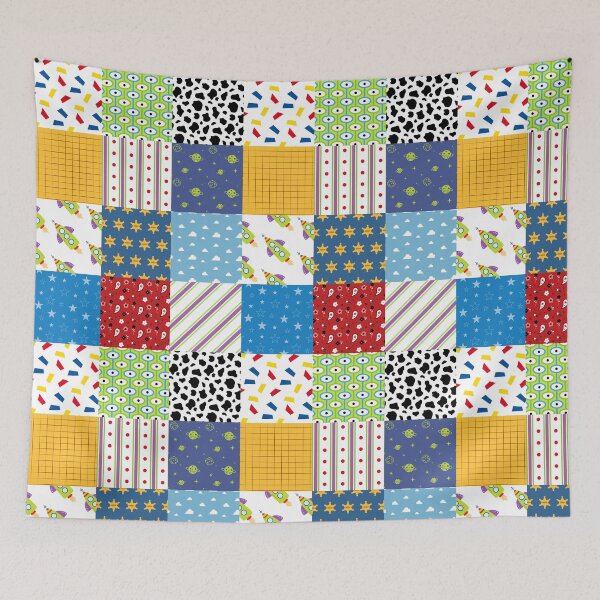 Item preview, Andy's Room Quilt  designed and sold by Pink Pineapple Works.
