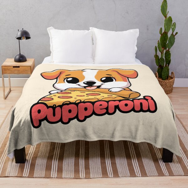 Item preview, Pupperoni! Kawaii Cute Pizza Dog designed and sold by PMCreative.