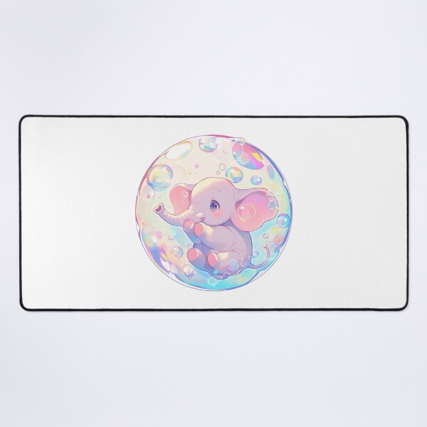 Item preview, Elephant // Cute Elephant art // Elephants // children // Bubbles // Baby Elephant designed and sold by SMARTKIT DESIGNAGENCY.
