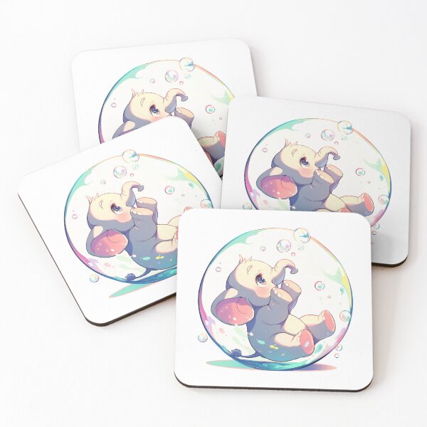 Item preview, Elephant // Cute Elephant art // Elephants // children // Bubbles // Baby Elephant designed and sold by SMARTKIT  DESIGNAGENCY.