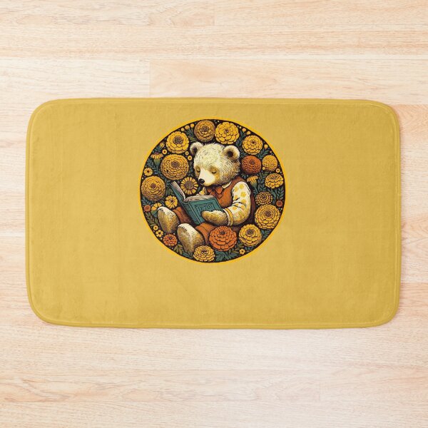 Item preview, Marigold Bear Reading  designed and sold by FrictionMaxxing.