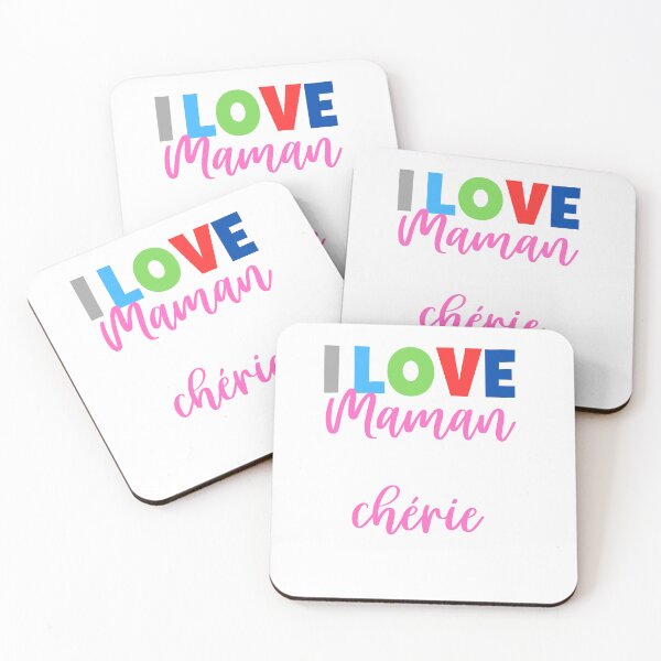 Item preview, I LOVE MAMAN CHERIE designed and sold by Mogwai008.