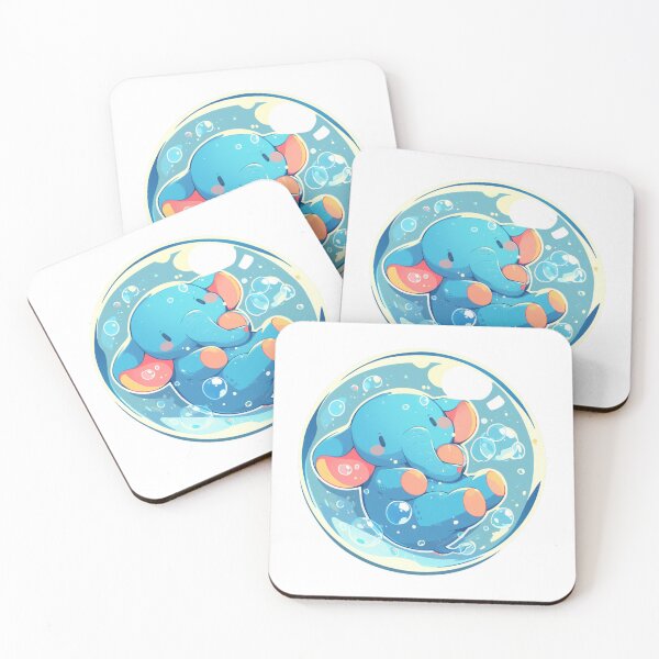 Item preview, Elephant // Cute Elephant art // Elephants // children // Bubbles // Baby Elephant designed and sold by SMARTKIT  DESIGNAGENCY.