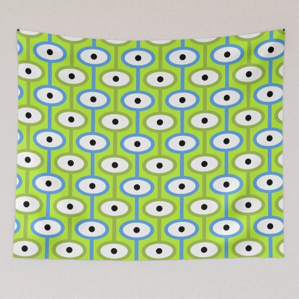 Item preview, Andy's Room Alien Eyes designed and sold by Pink Pineapple Works.