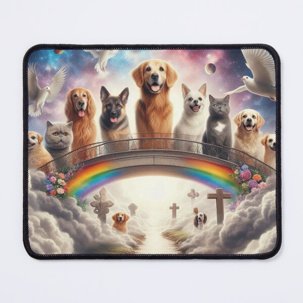 Item preview, Pets Rainbow Bridge designed and sold by Sybille-Yates.