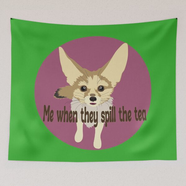 Item preview, meme The smallest fox in the world designed and sold by JessicaMarinez.