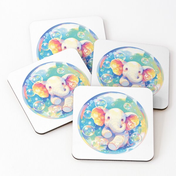 Item preview, Elephant // Cute Elephant art // Elephants // children // Bubbles // Baby Elephant designed and sold by SMARTKIT  DESIGNAGENCY.