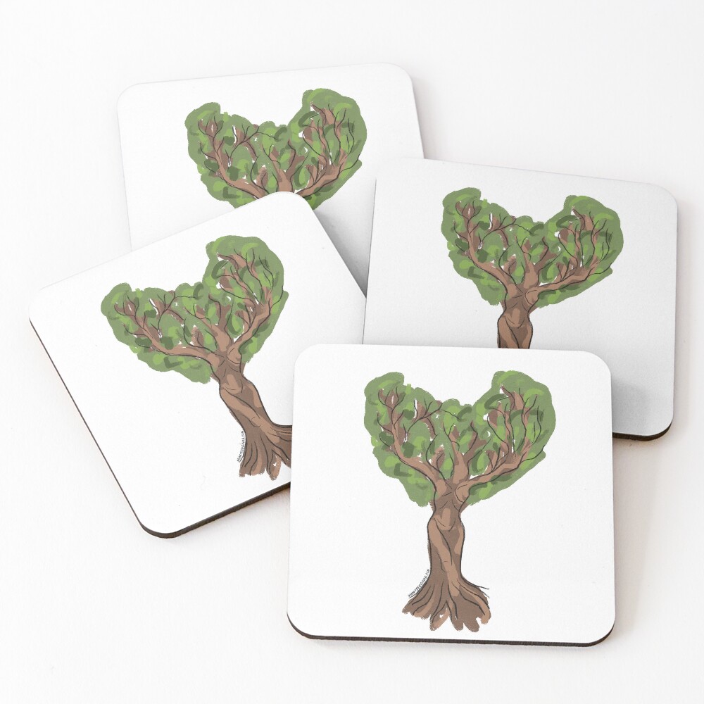 Item preview, Coasters (Set of 4) designed and sold by Treeginas.