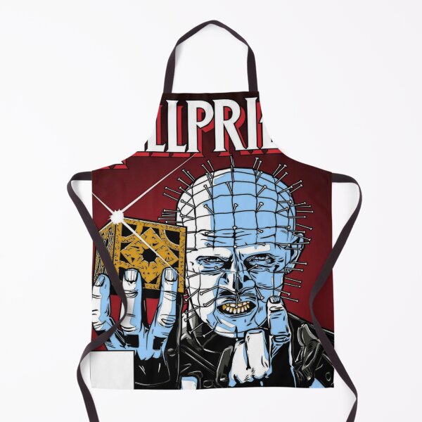 Item preview, Hellpriest Pinhead Hellraiser coenobite style kitsch classic Comic cover geek nerd style designed and sold by blackdoggdesign.