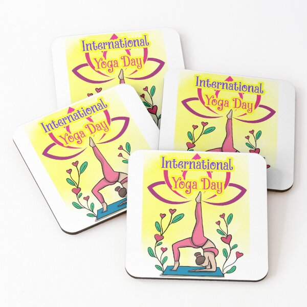 Item preview, INTERNATIONAL YOGA DAY designed and sold by stickersrafisa.