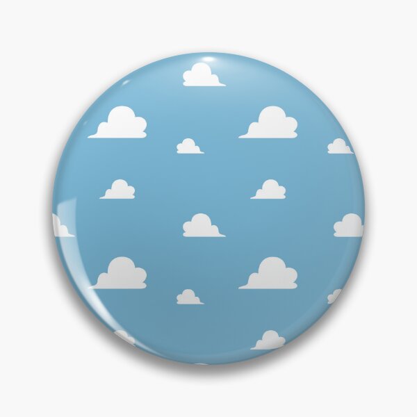 Item preview, Andy's Room Clouds Print designed and sold by Pink Pineapple Works.