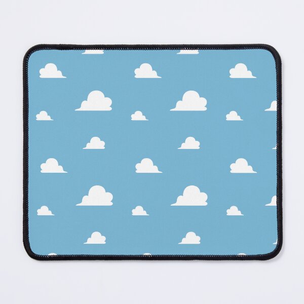 Item preview, Andy's Room Clouds Print designed and sold by Pink Pineapple Works.