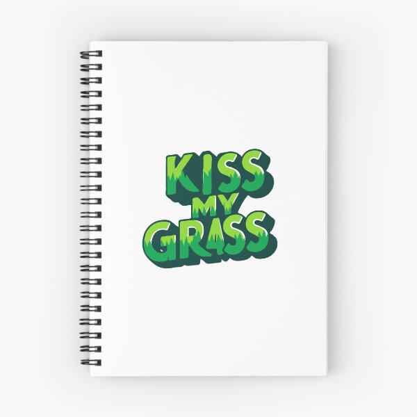 Item preview, Kiss My Grass - Funny Lawn Mower designed and sold by TeesYouWant.