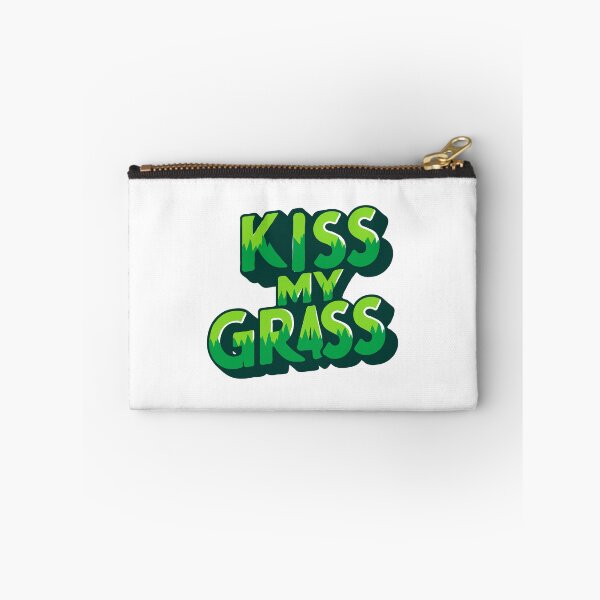 Item preview, Kiss My Grass - Funny Lawn Mower designed and sold by TeesYouWant.
