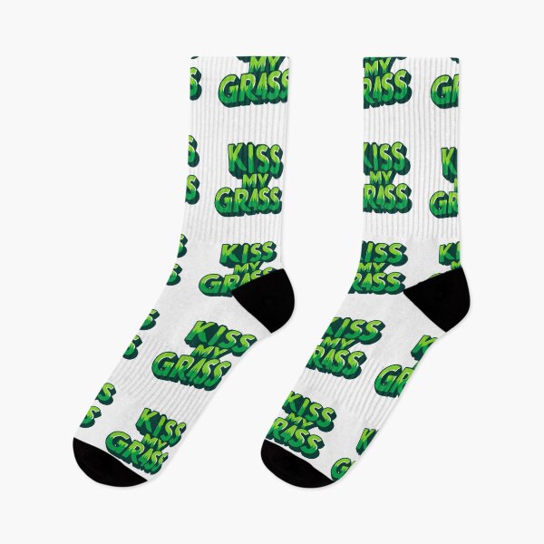 Item preview, Kiss My Grass - Funny Lawn Mower designed and sold by TeesYouWant.