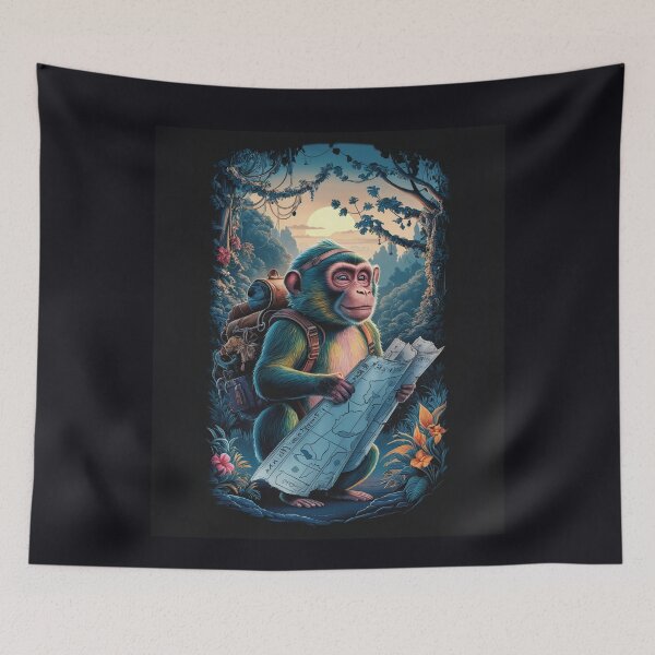Item preview, Traveling monkey designed and sold by McVrax.