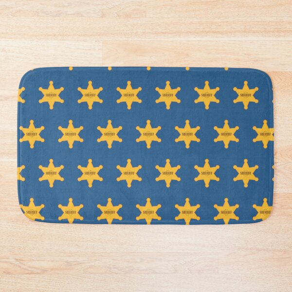 Item preview, Andy's Room Sheriff's Star Print designed and sold by Pink Pineapple Works.