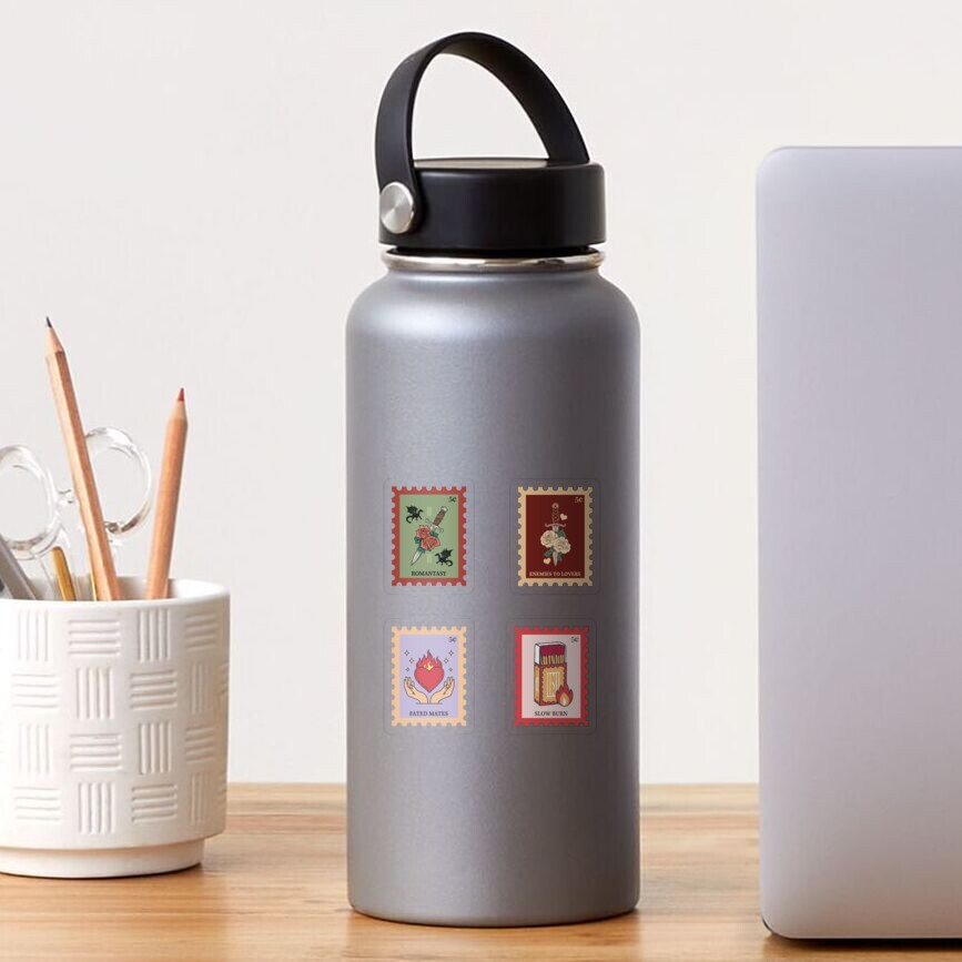 Artikel-Vorschau von Transparenter Sticker, designt und verkauft von BookWishEra.