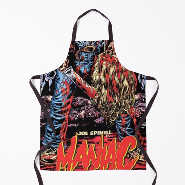 Item preview, 80s style kitsch classic Comic cover geek nerd style Maniac comic horror designed and sold by blackdoggdesign.