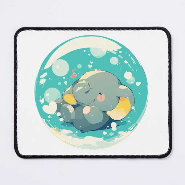 Item preview, Elephant // Cute Elephant art // Elephants // children // Bubbles // Baby Elephant designed and sold by SMARTKIT DESIGNAGENCY.