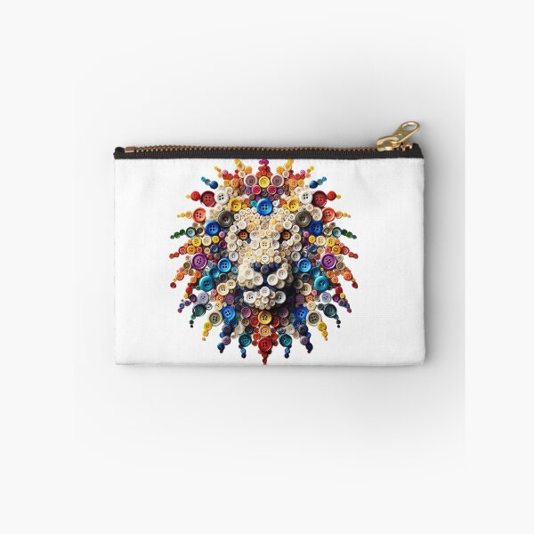 Item preview, Buttoned Animal Collection Art - Lion designed and sold by MiszungART.